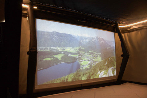James Baroud Filmleinwand für Frontier & Evolution Dachzelte
