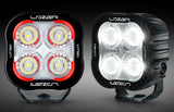 Lazer Lamps Utility-50 Schwarz (mit Beacon + roter Rücklichtfunktion)
