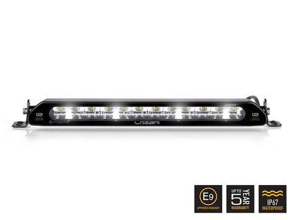 Lazer Lamps Linear-12 Elite mit Positionslicht Schwarz