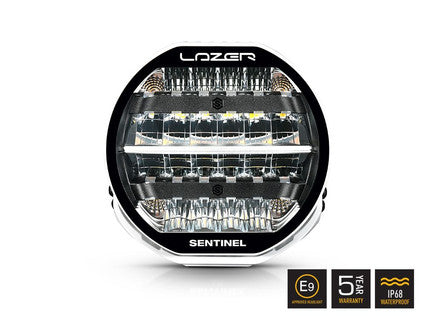 Lazer Lamps Sentinel 9" Gen2 Highline - Beacon weiß