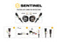 Lazer Lamps Sentinel 9" Elite in Weiß