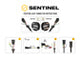 Lazer Lamps Sentinel 9" Standard in Weiß mit Positionslicht