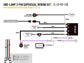 Lazer Lamps Kabelsatz Single-Lamp für Linear-6 Elite+