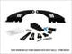 Lazer Lamps Dachbefestigungskit für Ford Ranger (für Reling) 42mm für Linear 36