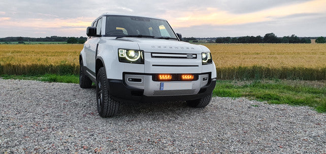 Lazer Lamps Kühlergrill-Kit Land Rover Defender (2020+) - inkl. 2x Triple-R 750