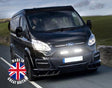 Lazer Lamps Kühlergrill-Kit Ford Transit Custom (2012-2017) inkl. 2x Triple-R 750 G2 Wide