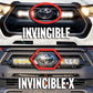 Lazer Lamps Kühlergrill-Kit Toyota Hilux Invincible-X (2021+) inkl. 2x Triple-R 750 Wide