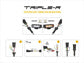 Lazer Lamps Kühlergrill-Kit Toyota Hilux Revo (Com., Invincible) 2021+ Inkl. 2x Triple-R750 Wide