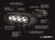 Lazer Lamps Kühlergrill-Kit für Mercedes Citan 2022+ inkl. 2x ST4 Evolution