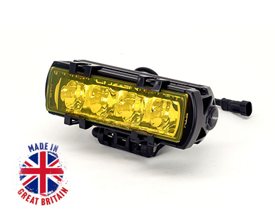 Lazer Lamps Vorsatzlinse,15H, Gelb, ST/ Evolution
