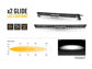Lazer Lamps Roof Pods Ford Ranger & VW Amarok (23+) inkl. 2x Glide-18, schwarz