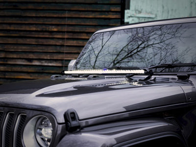 Lazer Lamps Hauben-Halterungs-Kit für Jeep Wrangler JL (2017+) für Linear-36