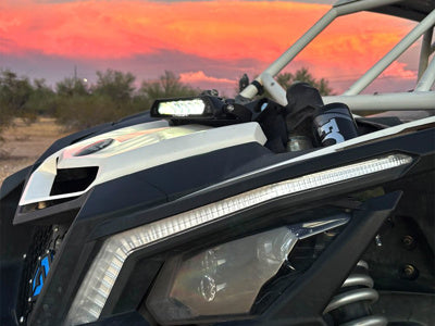 Lazer Lamps Stoßdämpferturm-Montagesatz für Can-Am Maverick X3 2017+ für Linear-6 (& Elite)