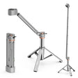 OuTask TD-2 Outdoor LED Beleuchtung Teleskopisch Silber