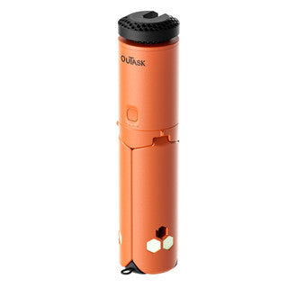 OuTask TD-1 Outdoor LED Beleuchtung Teleskopisch Orange