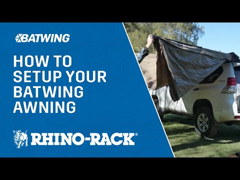 rhino rack batwing compact markise Rhino-Rack Batwing Markise 270 | Overlanding