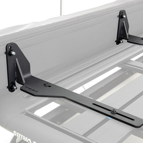 Rhino Rack Universal Freestanding Awning Bracket Pair 31129 montiert