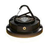 Mini UFO LED Campingleuchte, Schwarz