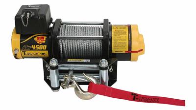 T-MAX Seilwinde ATW PRO 4500, 12V, Stahlseil