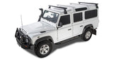 Defender 110 Heavy Duty Roof Racks by Rhino Rack complete set